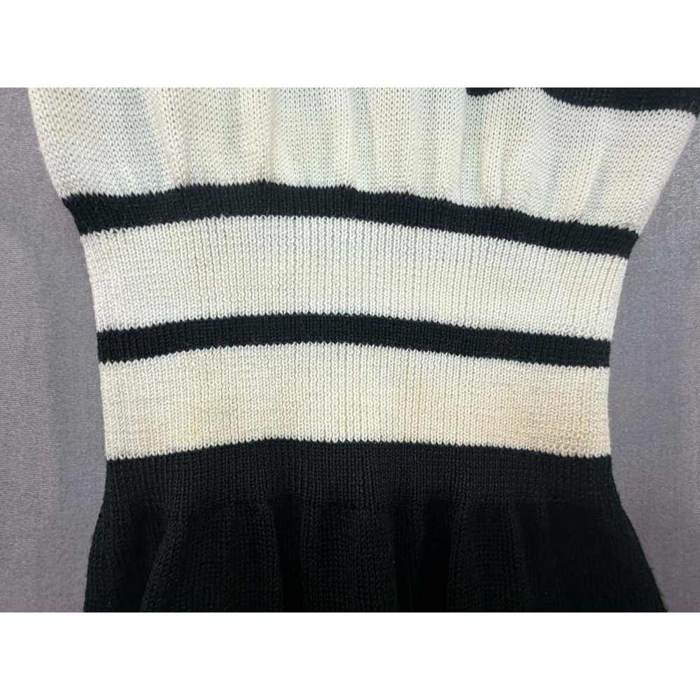 Vintage Apple‎ Blossom 100% Acrylic Sleeveless Dress Size Small - Picture 6 of 13